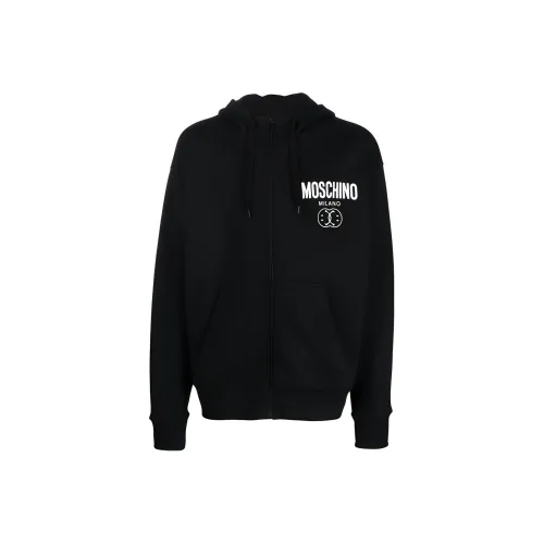 MOSCHINO Мужские черные свитшоты