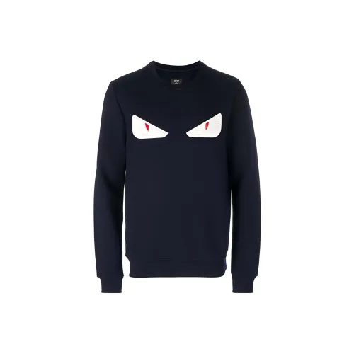 Fendi Черные Мужские Свитшоты