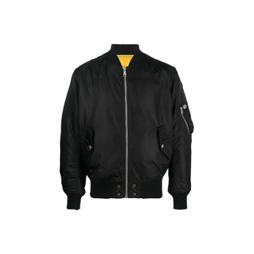 DIESEL Мужские черные куртки