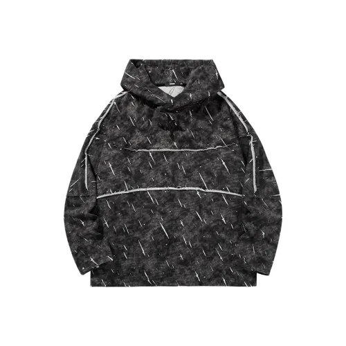 GENANX Черный Серый Цвет Унисекс Свитшоты