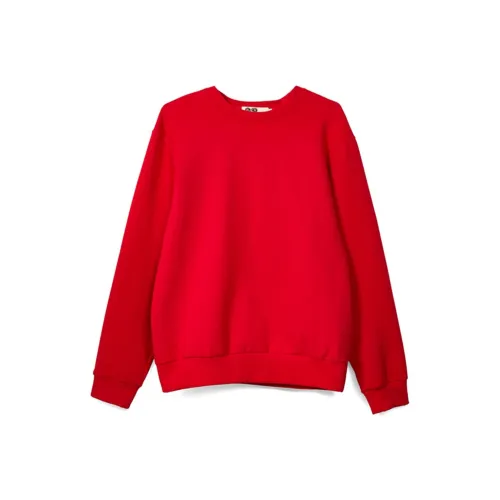 JI CHENG Красный Унисекс Свитшоты