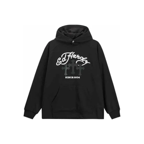 Ed Hardy Черные Мужские Свитшоты