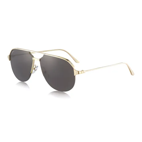 Cartier Aviator Солнцезащитные очки Мужские Золотые