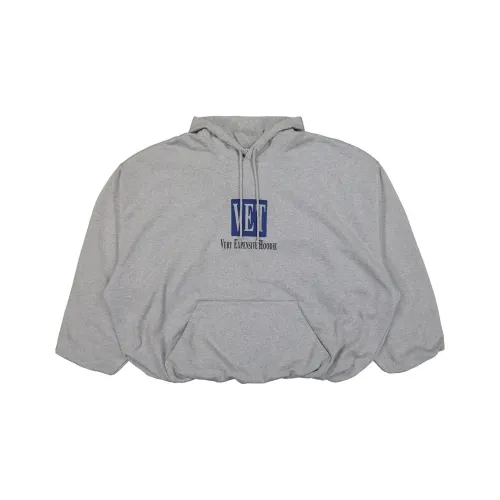Vetements Серый Мужской Свитшот