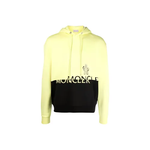 MONCLER Желтые Мужские Свитшоты