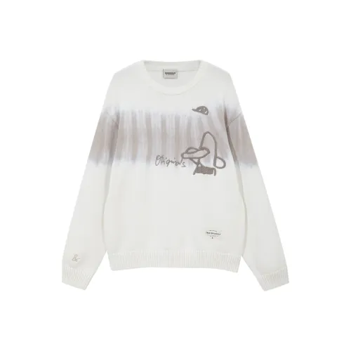 JACK JONES· Трикотаж Мужская Белая Серая Шляпа