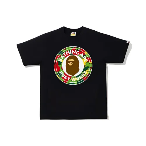 A BATHING APE Голова Series T Рубашка Мужская