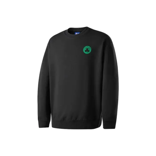 Свитшот команды Celtics NBA Boston унисекс черный