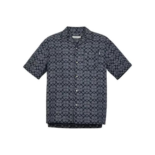 COACH Серые Мужские Рубашки