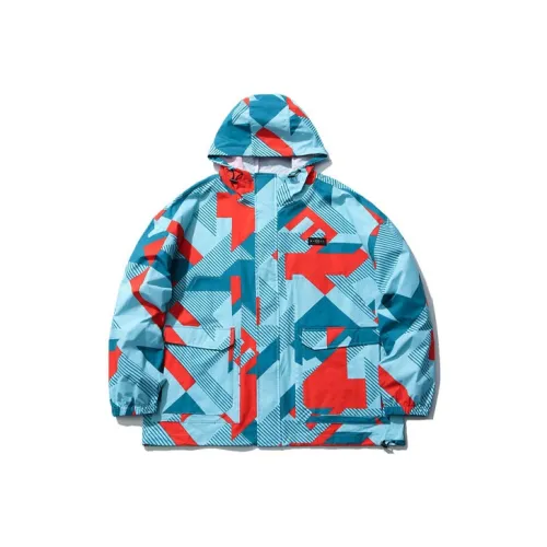 Подкладка Wade Collection многоцветный геометрический с принтом мужские куртки