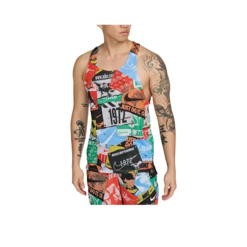 nike Dri Fit Fast Майка Мужская Orange