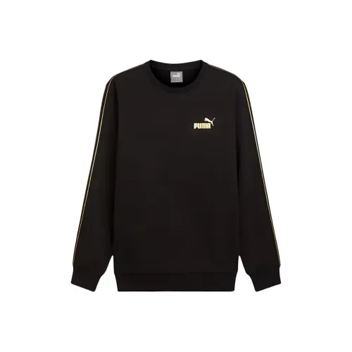 PUMA Мужские черные свитшоты