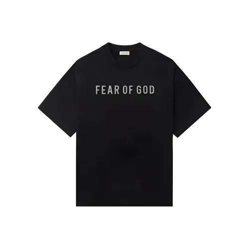 Fear of God Черные Мужские T-Рубашки