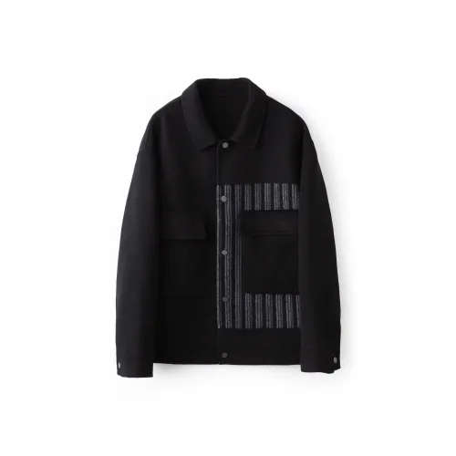 Columtomy Черные Мужские Куртки