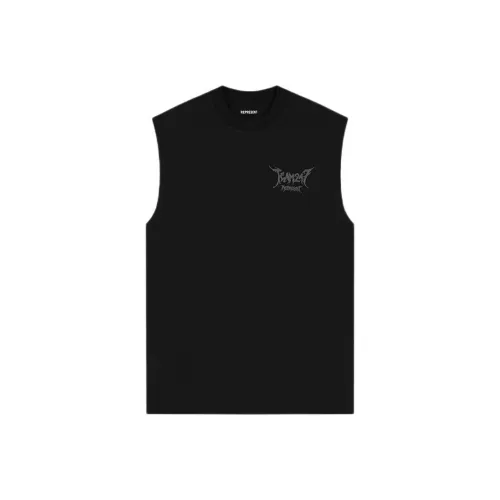 REPRESENT SS25 Топ Мужской Черный