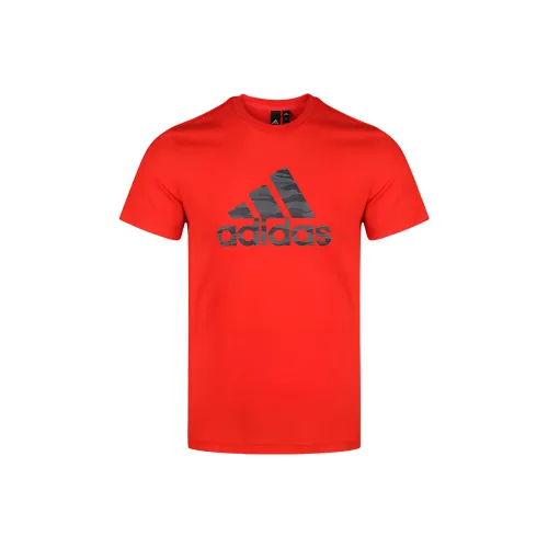 Adidas Red Мужская T-рубашка