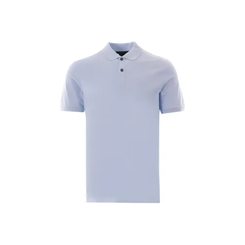 Hugo Boss Light Blue Men's Polo Hugo Boss Светло-голубая мужская поло