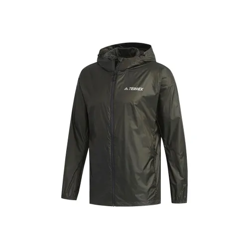 adidas Terrex Зеленый Мужской Куртки