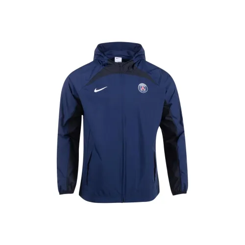Nike Blue Men's Jackets Найк Синий Мужские Куртки