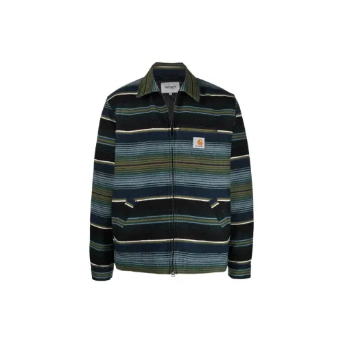 Carhartt WIP Blue Men's Jackets Кархартт WIP Синий Мужские Куртки