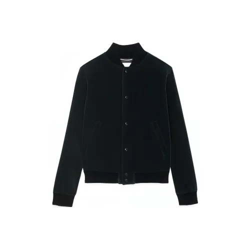 SAINT LAURENT Куртки и Пальто Мужской Темный Лесной