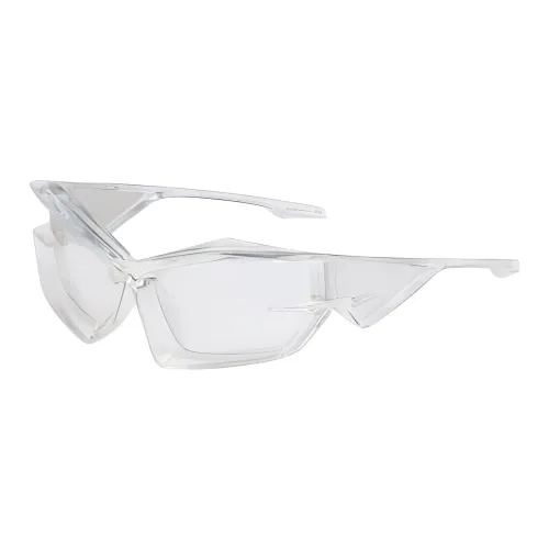 Givenchy Пластик Полиамид Нерегулярная форма Солнцезащитные очки Унисекс Прозрачный