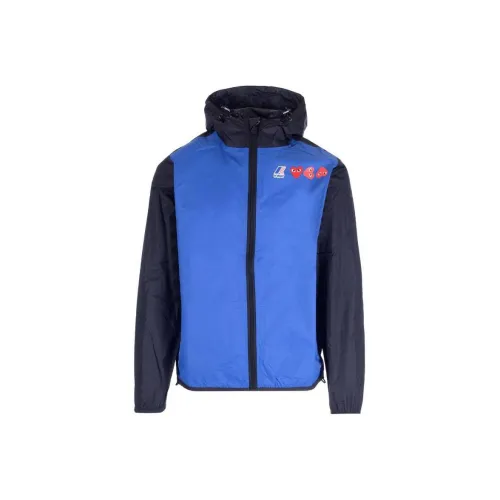 CDG Blue Men's Jackets CDG Синий Мужские Куртки