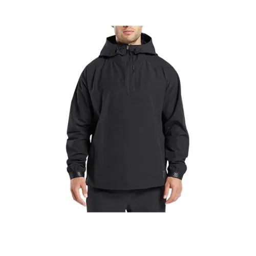 GYMSHARK Apex Куртки и Пальто Мужской Черный