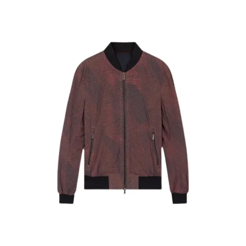 Zzegna Куртки и Пальто Мужской Темно-Красный