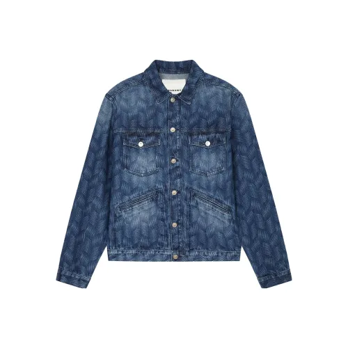 ISABEL MARANT Синий Мужской Джинсовые куртки