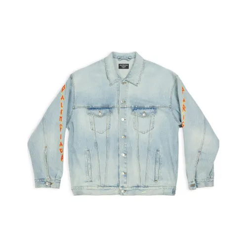 Balenciaga Denim Jacket Unisex Blue Баленсиага Деним Куртка Унисекс Синий