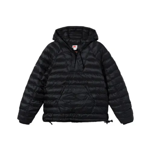 Stussy x Nike Stussy X Nike Co Branded Series Пуховик США Unisex Черный