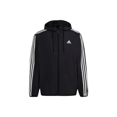 Adidas Essentials Куртка Мужская Черная