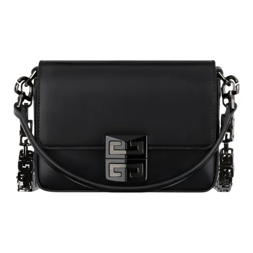 Givenchy 4G Гладкая коровья кожа Клатч Ручная сумка Сумка через плечо Сумка на плечо Женская Черная