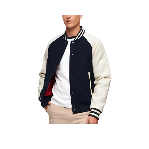 SUPERDRY Куртки и Пальто Мужской Синий