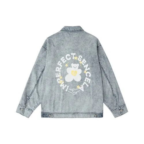 SENCE LA Loose Fit Denim Jacket Unisex
