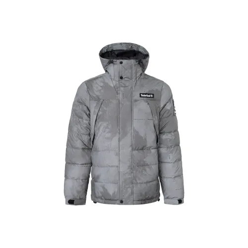 Timberland Хлопковый пуховик Мужской Серый