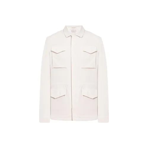 BRUNELLO CUCINELLI Белый Мужской Куртки