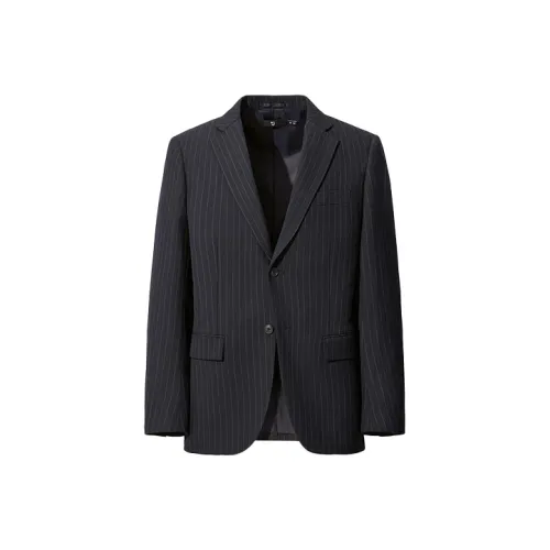 UNIQLO Бизнес-костюм мужской темно-синий