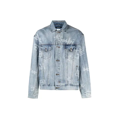 Ksubi Синий Мужской Джинсовые Куртки