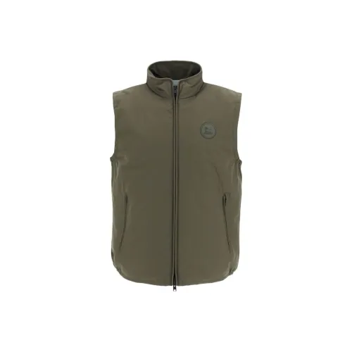 WOOLRICH Темно-зеленый Мужские жилеты