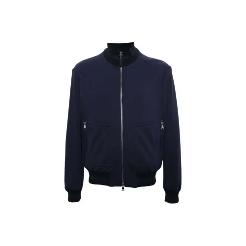 Canali SS24 Куртки и Пальто Мужской Морской Синий