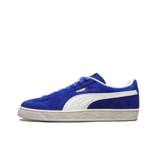 PUMA Suede Low Top Скейтборд Кроссовки Мужские Blue
