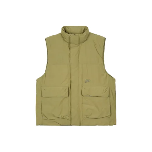 Nike Оливково-зеленый Мужской жилеты