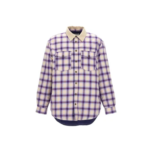 ISABEL MARANT Фиолетовый Мужские Куртки