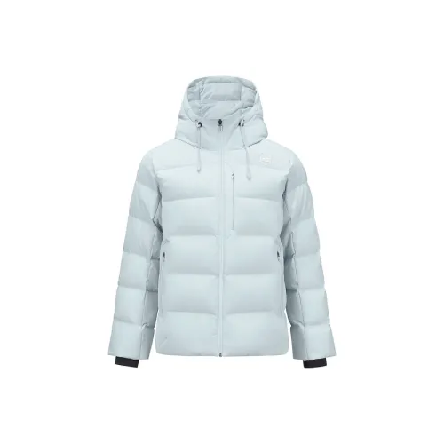 Skechers Comfort Sports Series FW24 Down Jacket Men Pearl Blue