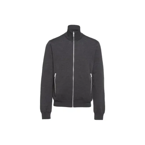 PRADA Carbon Gray Мужские Куртки