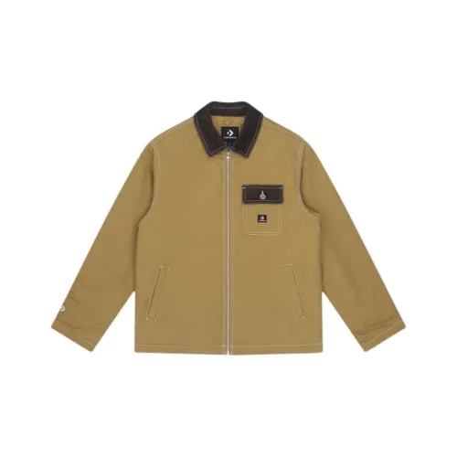 Конверс Куртки и Пальто Мужской Коричневый