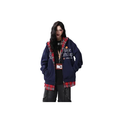 Pirkadat Темно-синий Унисекс Свитшоты