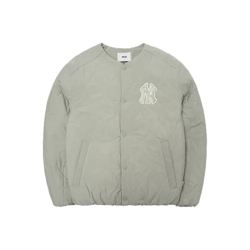 MLB Хлопковый пуховик Зимний Унисекс Легкий Зеленый